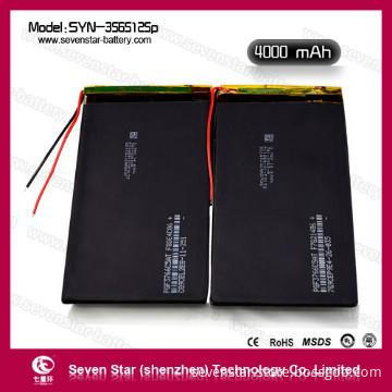 Polymer Lithium Batteries 4000mAh